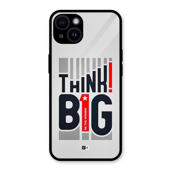 Think Big Glass Back Case for iPhone 14