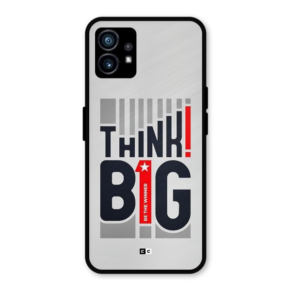 Think Big Metal Back Case for Nothing Phone 1