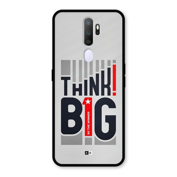 Think Big Metal Back Case for Oppo A9 (2020)