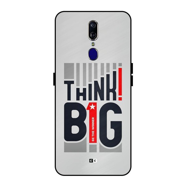 Think Big Metal Back Case for Oppo F11