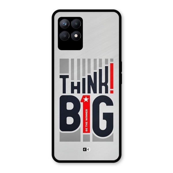 Think Big Metal Back Case for Realme 8i