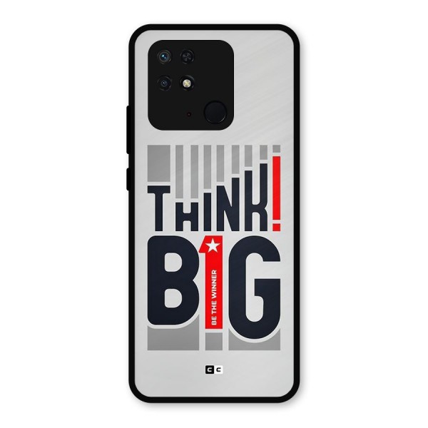 Think Big Metal Back Case for Redmi 10