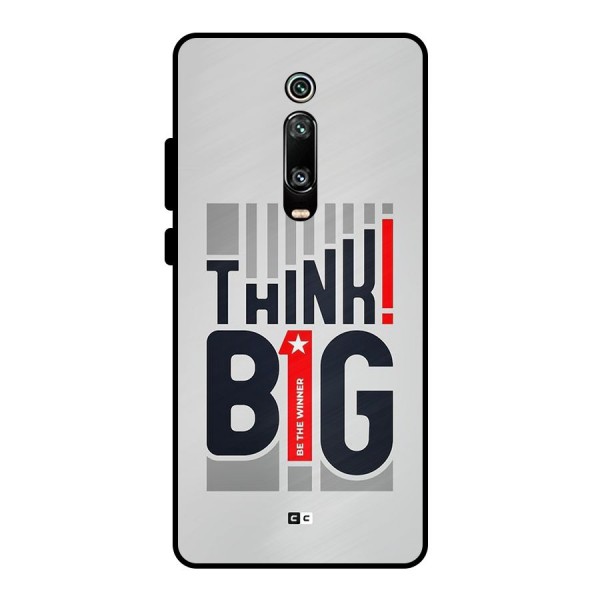 Think Big Metal Back Case for Redmi K20 Pro