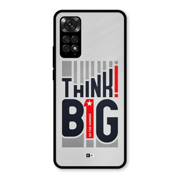 Think Big Metal Back Case for Redmi Note 11