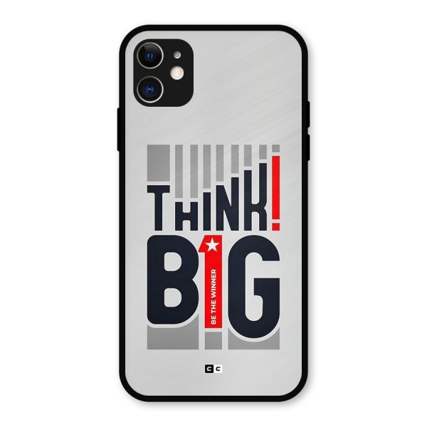 Think Big Metal Back Case for iPhone 11