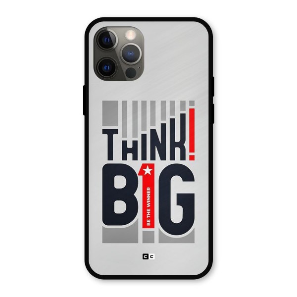 Think Big Metal Back Case for iPhone 12 Pro