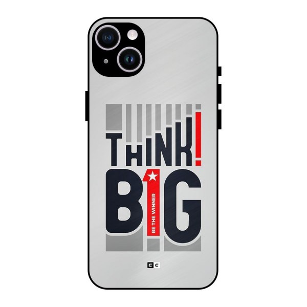 Think Big Metal Back Case for iPhone 14 Plus