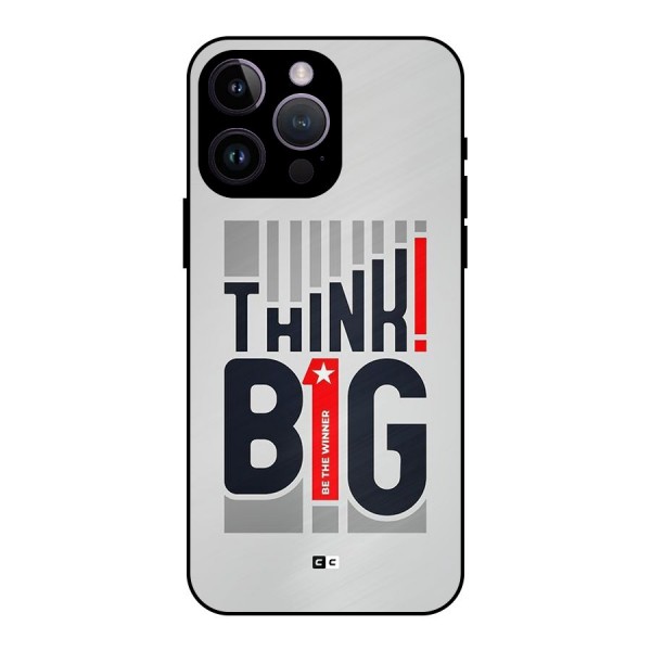 Think Big Metal Back Case for iPhone 14 Pro Max