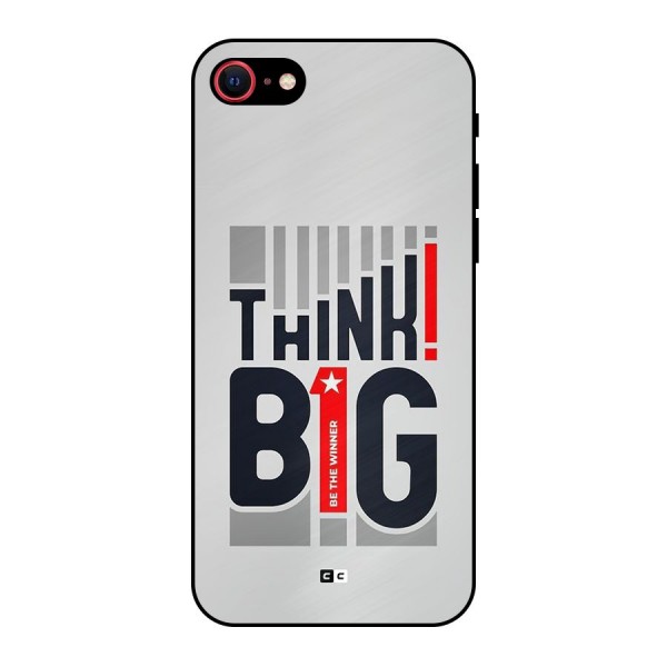 Think Big Metal Back Case for iPhone 8