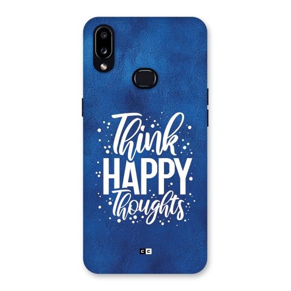 Think Happy Thoughts Back Case for Galaxy A10s