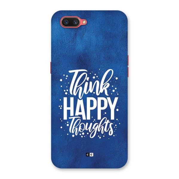 Think Happy Thoughts Back Case for Oppo A3s