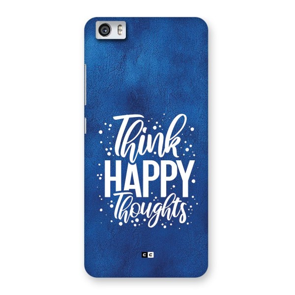 Think Happy Thoughts Back Case for Redmi Mi 5