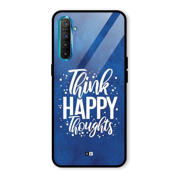 Think Happy Thoughts Glass Back Case for Realme X2