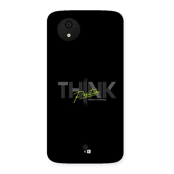 Think Positive Only Back Case for Canvas A1  AQ4501