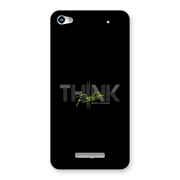 Think Positive Only Back Case for Canvas Hue 2 A316