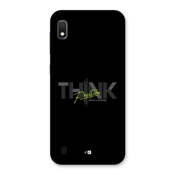 Think Positive Only Back Case for Galaxy A10