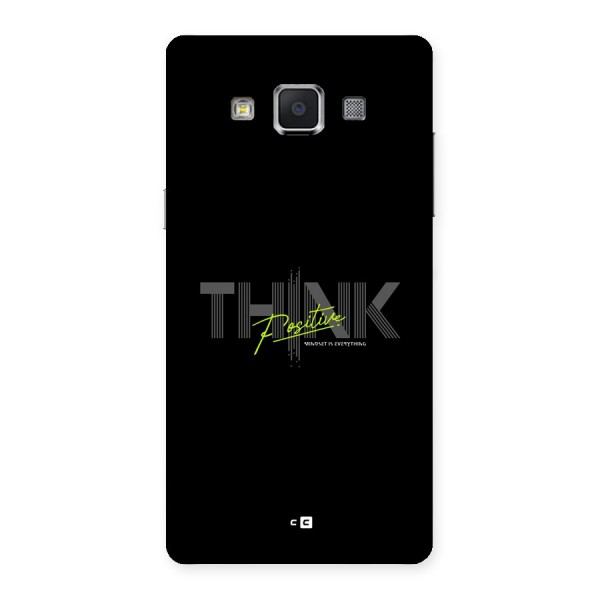 Think Positive Only Back Case for Galaxy A5