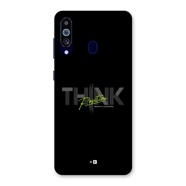 Think Positive Only Back Case for Galaxy A60