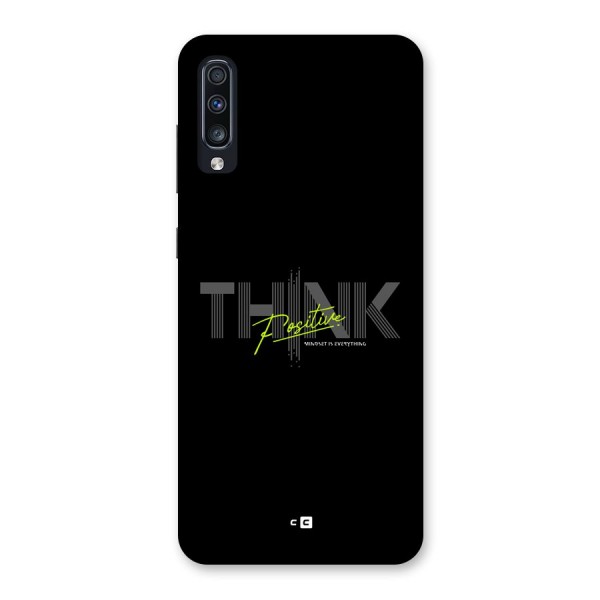 Think Positive Only Back Case for Galaxy A70