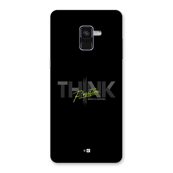 Think Positive Only Back Case for Galaxy A8 Plus