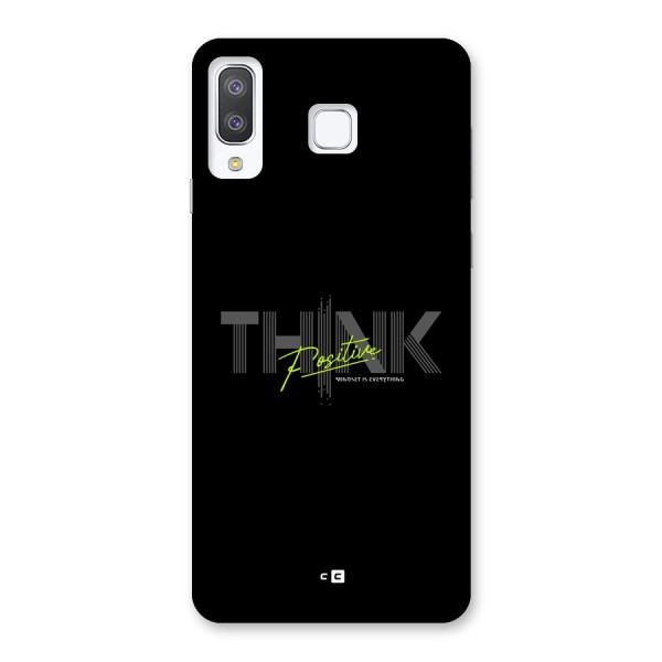 Think Positive Only Back Case for Galaxy A8 Star