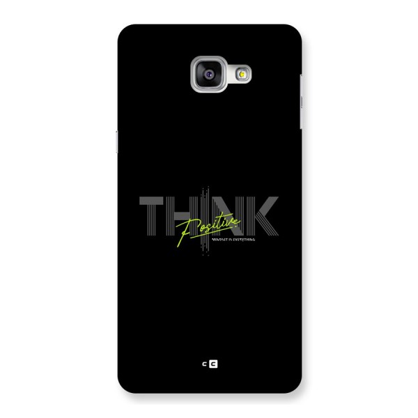 Think Positive Only Back Case for Galaxy A9