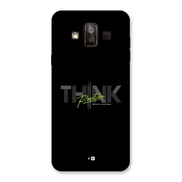 Think Positive Only Back Case for Galaxy J7 Duo