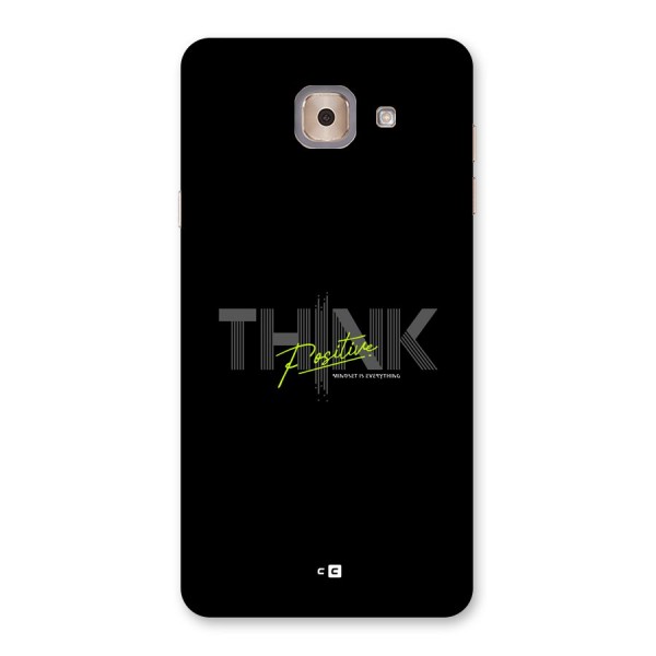 Think Positive Only Back Case for Galaxy J7 Max