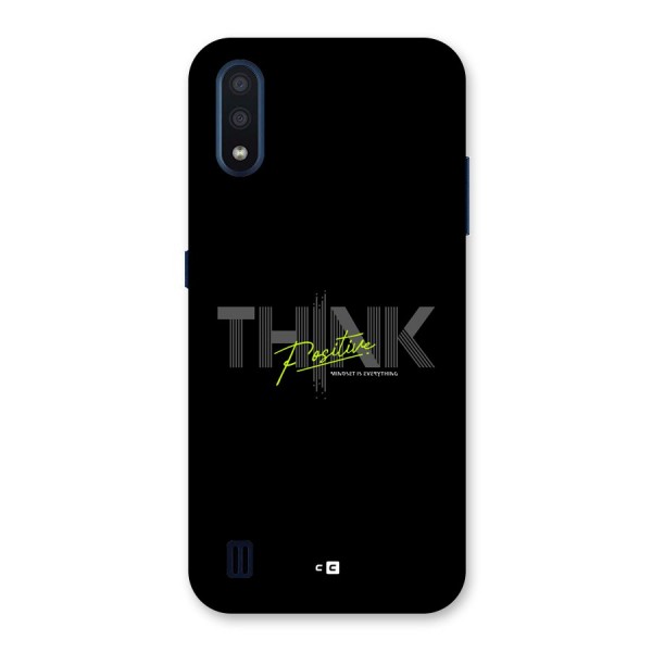 Think Positive Only Back Case for Galaxy M01