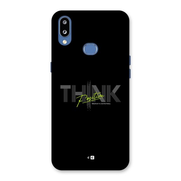 Think Positive Only Back Case for Galaxy M01s