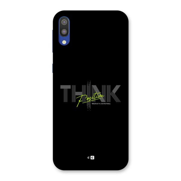 Think Positive Only Back Case for Galaxy M10