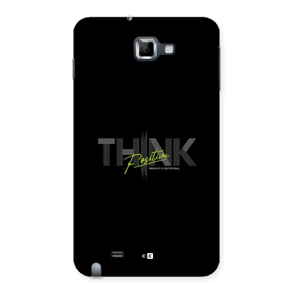 Think Positive Only Back Case for Galaxy Note