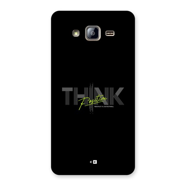 Think Positive Only Back Case for Galaxy On5