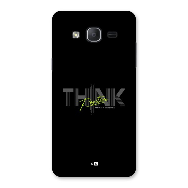 Think Positive Only Back Case for Galaxy On7 2015