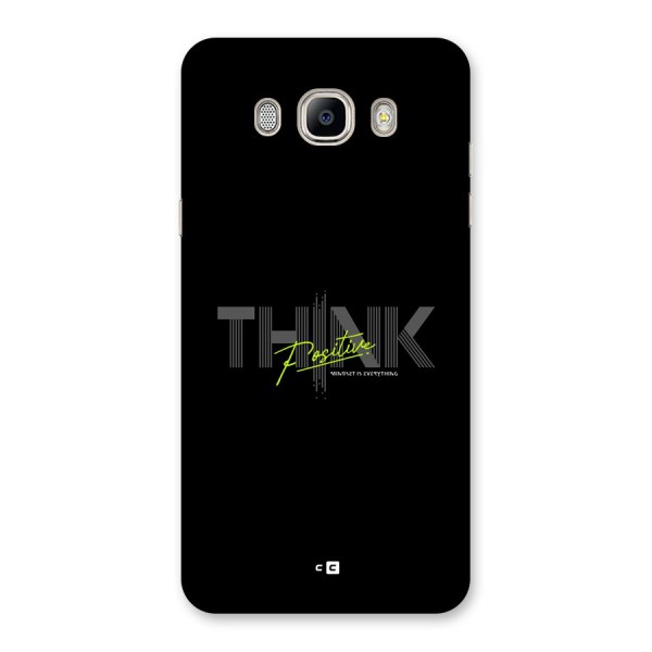 Think Positive Only Back Case for Galaxy On8