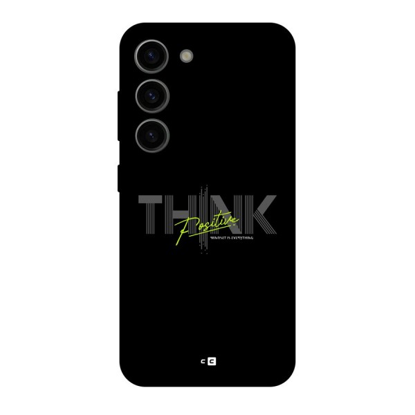 Think Positive Only Back Case for Galaxy S23