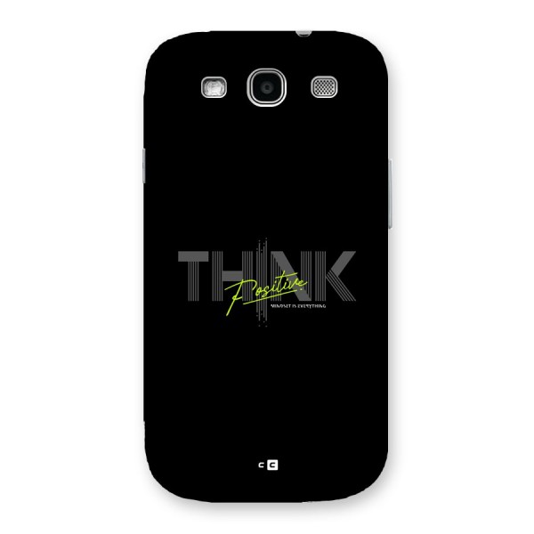 Think Positive Only Back Case for Galaxy S3 Neo