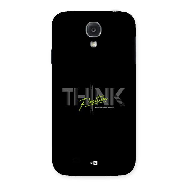 Think Positive Only Back Case for Galaxy S4