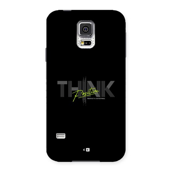 Think Positive Only Back Case for Galaxy S5