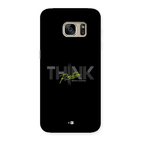 Think Positive Only Back Case for Galaxy S7