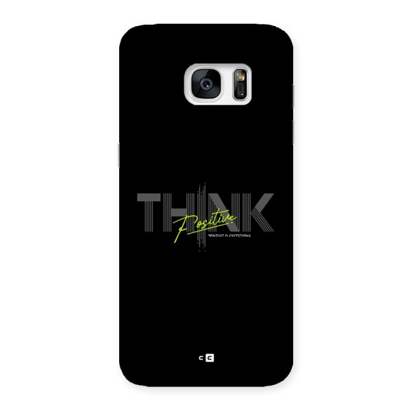 Think Positive Only Back Case for Galaxy S7 Edge