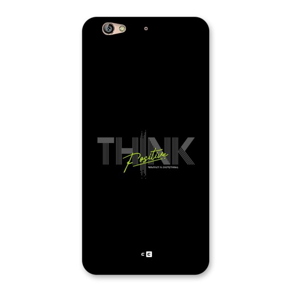 Think Positive Only Back Case for Gionee S6