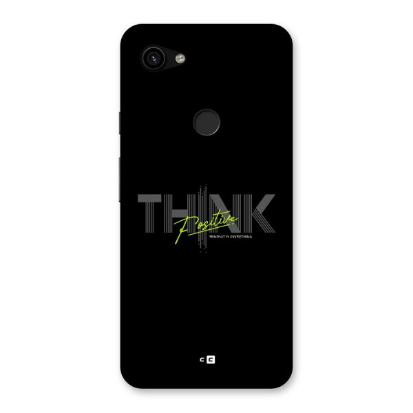 Think Positive Only Back Case for Google Pixel 3a XL