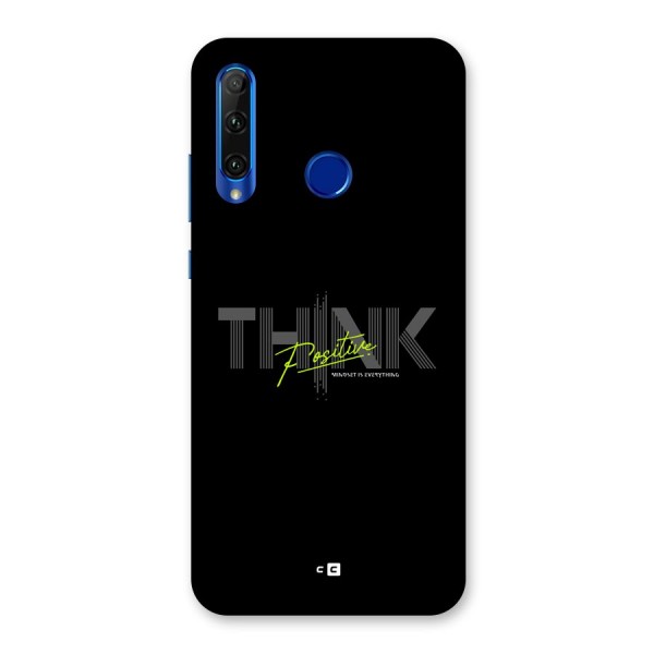 Think Positive Only Back Case for Honor 20i