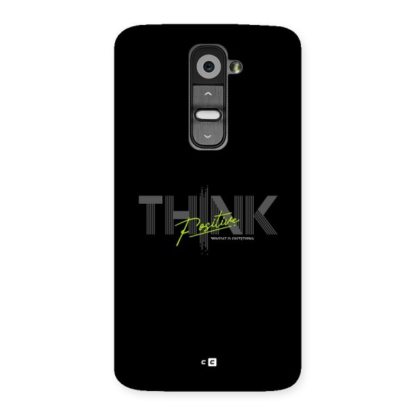 Think Positive Only Back Case for LG G2