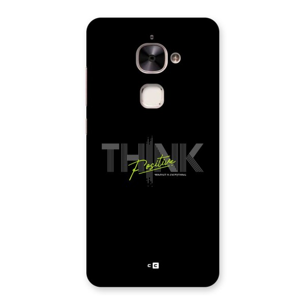Think Positive Only Back Case for Le 2
