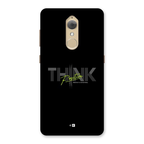 Think Positive Only Back Case for Lenovo K8