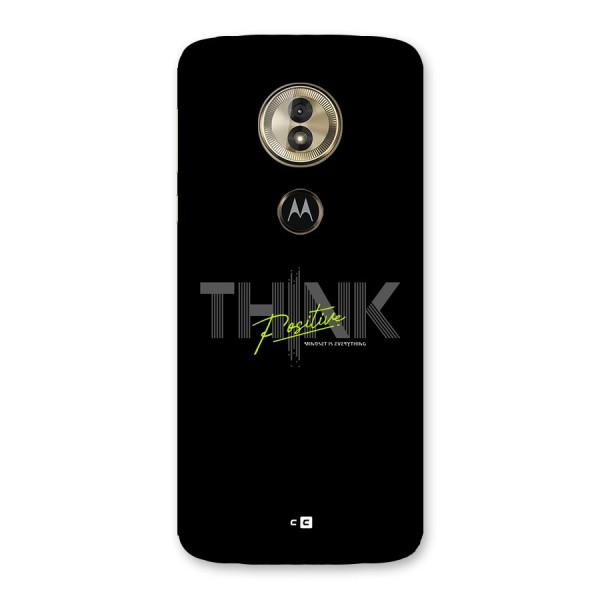 Think Positive Only Back Case for Moto G6 Play