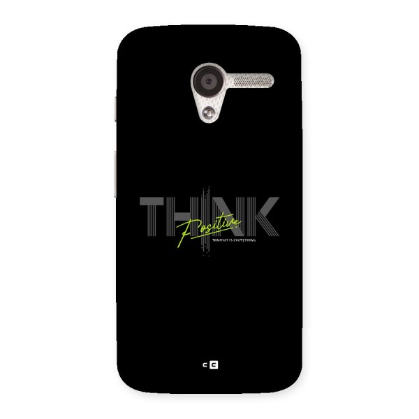 Think Positive Only Back Case for Moto X