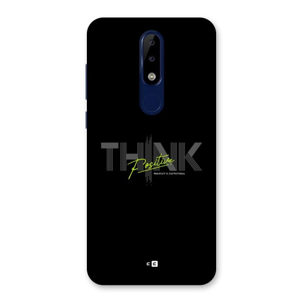 Think Positive Only Back Case for Nokia 5.1 Plus